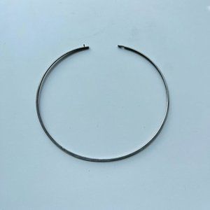 Sterling? Silver Collar Necklace Delicate